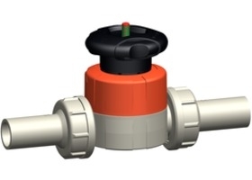 氣動隔膜閥，+GF+標(biāo)準(zhǔn)型 514型隔膜閥 帶SDR11對焊端