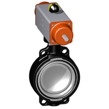 240型蝶閥常開(kāi)(FO)不帶手動(dòng)手柄 +GF+蝶閥